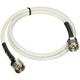 MPD Digital RG8x-W-PL259-25ft VHF Antenna Cable RF CB & AIS Mini-8 Coaxial Jumper Silver Teflon PL-259 25'