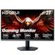 KOORUI 27 Zoll 144Hz Gaming Monitor, 2K 1440p QHD IPS HDR Gaming Computer Monitor, FreeSync 1ms Extrem geringe Bewegungsunschärfe, Ultraschlanker Rahmen VESA montierbar, DP/2HDMI, Neigungs-/Höhen-/Schwenkverstellbar, SCHWARZ