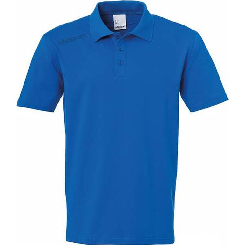 UHLSPORT Herren Polo ESSENTIAL POLO SHIRT, Größe S in azurblau