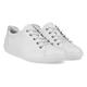 Sneaker ECCO "Soft 2.0" Gr. 40, silberfarben (weiß, silberfarben) Damen Schuhe Sneaker