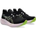 Laufschuh ASICS "GEL-NIMBUS 26" Gr. 40,5, schwarz (schwarz, lime) Schuhe Damen