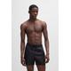 Badeshorts HUGO UNDERWEAR "FAB", Herren, Gr. XXL (56), N-Gr, schwarz (schwarz_001), Microfaser, Polyamid, unifarben, bestickt, casual, Badehosen, mit Tunnelzug im Bund