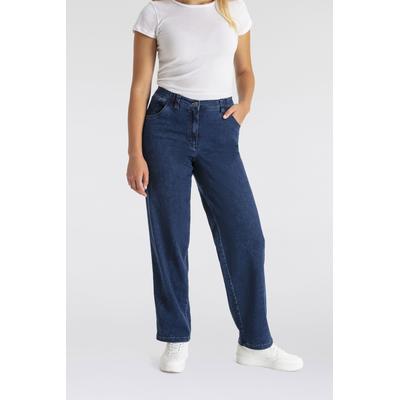Stretch-Hose KJBRAND "Babsie", Damen, Gr. 26, K-Gr, blau (denim stoned), Denim/Jeans, Obermaterial: 71% Baumwolle, 25% Polyester, 4% Elasthan, Hosen Image
