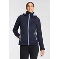 Softshelljacke ICEPEAK "D SOFTSHELLJACKE BOISE" Gr. 34, blau (blue) Damen Jacken Sportjacken