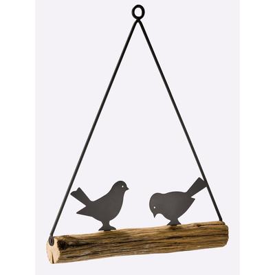 Dekofigur HEINE HOME, braun (schwarzbraun, natur), B:40cm H:51,5cm T:6cm, Dekofiguren Image