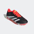 Fußballschuh ADIDAS PERFORMANCE "PREDATOR CLUB FXG" Gr. 42,5, rot (cblack, ftwwht, solred) Schuhe Fußball Hallenschuhe