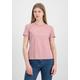 T-Shirt ALPHA INDUSTRIES "ALPHA Women - T-Shirts Crystal T Wmn" Gr. L, silberfarben (silver pink) Damen Shirts Jersey