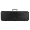 SkankA Portable Waterproof Alumiframe Hard Rifle Case, Long Arms Abs Hard Plastic Gun Cases with Ecotton and Hand Torn Cotton Rifle Hard Bag Storage Box Length in 65/80/90/100Cm/Noir/80Cm