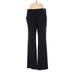 Ann Taylor LOFT Dress Pants - Mid/Reg Rise Boot Cut Trouser: Black Bottoms - Women's Size 2