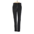 Madewell Jeggings - Low Rise: Black Bottoms - Women's Size 25