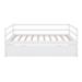 Wildon Home® Dya Twin Size Wood Daybed w/ Twin Size Trundle Wood in White | 30 H x 42.5 W x 79.3 D in | Wayfair 36963438BA304CA1800AAD73421DD0F4