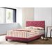 GZMWON Upholstered Bed Frame w/ Button Tufted Upholstered | 48.09 H x 58.09 W x 77.09 D in | Wayfair NIUNIUB078108008