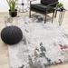 Gray 126 x 94 x 0.39 in Area Rug - Trent Austin Design® Rectangle Altenburg Abstract Machine Woven Area Rug | 126 H x 94 W x 0.39 D in | Wayfair