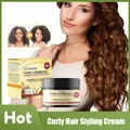 Crème hydratante pour cheveux bouclés crépus coiffants ondulés rehausseur lisse nourrissant