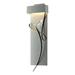 Hubbardton Forge Rhapsody 1-Light LED Flush Mounted Sconce in Gray/Black | Wayfair 205440-LED-82-10-CR