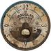 Williston Forge Alsha 18" Wall Clock Metal in Brown | Large | Wayfair 997BA9B52DBD407E842DE2BDA7896E44