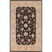 Vegetable Dye Floral Chobi Peshawar Area Rug Hand-knotted Wool Carpet - 6'0" x 9'0"