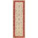 Vegetable Dye Peshawar Chobi Wool Runner Rug Handmade Oriental Carpet - 2'9" x 9'8"