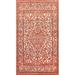 Vegetable Dye Traditional Mahal Persian Area Rug Handmade Wool Carpet - 6'7" x 10'10"