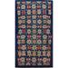 Floral Bakhtiari Persian Traditional Area Rug Hand-knotted Wool Carpet - 3'11" x 6'11"