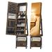 360° Swivel Jewelry Armoire Floor Standing