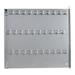 ZQRPCA Key Panel for Medium 60-Key Cabinet: Extra Storage Space for 60 Keys Secure Attachment Durable Solid Steel Construction Dimensions: 1 D x 19 W x 16.75 H Grey