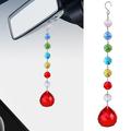 AZZAKVG Hanging Christmas Tree Decoration For Christmas Hanging Crystal Ball Catcher Wind Chimes Decor