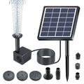 Dazzduo Fountain Pump Water Water Pump 8 Pump 8 Nozzles Submersible Water Pump Water Pump Pump Solar Water Pump 160L/h Rate Pond Solar