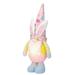 Easter LED Gnome Plush Elf Dwarf Faceless Dolls for Home Decoration Spring Holiday Ornaments