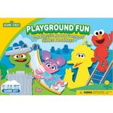 MasterPieces - Sesame Street Playground Fun - Slides & Ladders Family Board Game for Kids