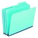 9300T13 Pressboard Expanding File Folders 1/3 Cut Top Tab Legal Blue (Box Of 25) (9300T 1/3)