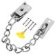 Door Locks Lock for Door Security Window Lock Hotel Door Chain Window Security Lock Window Safety Chain Lock Portable Indoor Stainless Steel