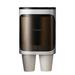 Pull Type Cup Dispenser Paper Cup Holder for Water Cooler with Paste or Screw Plate Mountable Cups Holder for Mounting Water Dispenser Cooler or Wall - Style 3