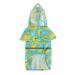 Four Seasons Pet Raincoat Large And Small Dog Raincoat Reflective Stripes Cartoon Animal Dog Rain Coats with Removable Liner Outward Life Jacket Rain Boots Dogs Dog Pool Ladder Girl Dog Jacket