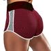 Munlar Athletic Women s Shorts Red Workout Shorts High Waist Shorts Plaid Yoag Golf Gym Summer Shorts for Women