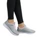 eczipvz Non Slip Shoes for Women Womens Casual Slip On Walking Tennis Shoes Comfortable Work Running Sneaker Gray