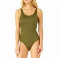 hcuribad Swim Suits for Women s 2024 Women s Floral Underwire Chest Pad Sling Low Cut Jumpsuit Swimsuit One Piece Swimsuit Women s Plus Size Swimsuit for Women s ï¼ŒCostume (Clearance) Army Green L