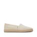 TOMS Women's Alpargata Rope 2.0 Natural Recycled Cotton Espadrille Shoes Natural/White, Size 12