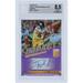 T.J. Watt Pittsburgh Steelers Autographed 2022 Panini Elite Impact Impressions Purple #II-TJ #43/49 BGS Authenticated 8.5 Card