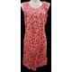 Oasis Dress Coral Mix Size: M