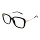 Chloé CH0174O 005 Women's Eyeglasses Black Size 54 (Frame Only) - Blue Light Block Available