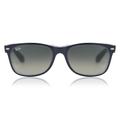 Ray-Ban RB2132 New Wayfarer Color Mix 605371 Men's Sunglasses Blue Size 55