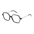 Furla VFU636 0700 Women's Eyeglasses Black Size 54 (Frame Only) - Blue Light Block Available