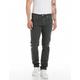 Straight-Jeans REPLAY "GROVER" Gr. 33, Länge 34, schwarz (blackboard) Herren Jeans Straight Fit