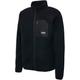 Fleecejacke HUMMEL "hmlLGC OLIVER FLEECE JACKET" Gr. S, schwarz (black) Herren Jacken Outdoorjacken