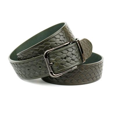 Ledergürtel ANTHONI CROWN, Damen, Gr. 85, grün, Rindsleder, casual, Gürtel Image