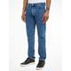 Straight-Jeans CALVIN KLEIN JEANS "AUTHENTIC STRAIGHT" Gr. 38, Länge 32, blau (denim medium) Herren Jeans Straight Fit