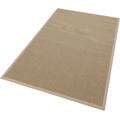 Teppich DEKOWE "Naturino Rips" Teppiche Gr. B/L: 120 cm x 170 cm, 7 mm, 1 St., beige (natur) Esszimmerteppiche