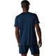 Laufshirt ASICS "CORE TOP" Gr. XS, blau (french blue, brilliant white) Herren Shirts Sport