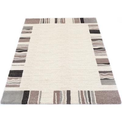 Teppich OCI DIE TEPPICHMARKE "LEXA DIDI", grau (grau, beige), B:140cm H:20mm L:200cm, Polyester, Teppiche, Wohnzimmer Image